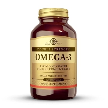 Solgar - Omega-3 alta concentración - 120 cápsulas blandas