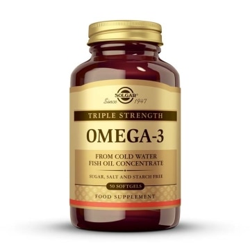 Solgar - Omega 3 triple concentración - 50 cápsulas blandas